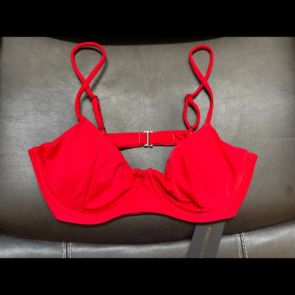 NOWT Pink Colada Bikini Top